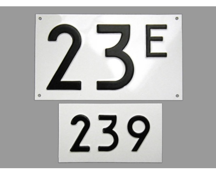 Huisnummerplaten / Huisnummerborden