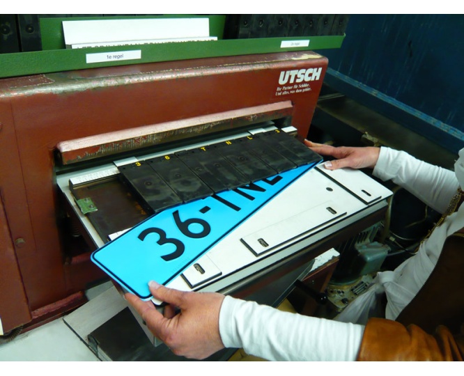 Kentekenplaten / Nummerborden
